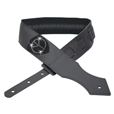 Sangle Peace & Love Glam - Noir