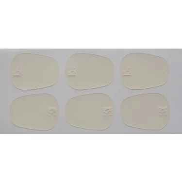 Mouthpiece cushions clear large 0.4mm