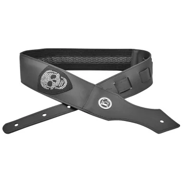 Logo Skull / Glam Strap - Black