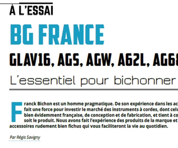 Bassiste Magazine feiert französisches Handwerk